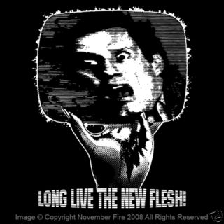 Long Live The New Flesh Videodrome James Woods Shirt