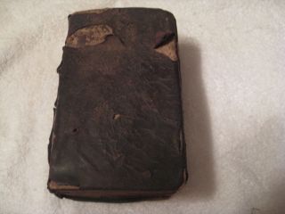   1755 Adrian Watkins Edinburgh Scotland King James Calf Skin Bible