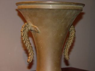 Japanese Antique Ikebana Bronze Usubata Vase