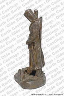 Olde Earth Castings is proud to present this cold cast bronze figure