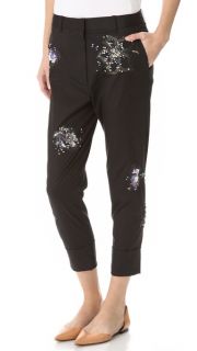 3.1 Phillip Lim Embroidered Dickey Trousers