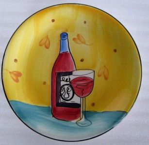 Wine and Cheese Snack Plate Designed by Mary Jane Mitchell