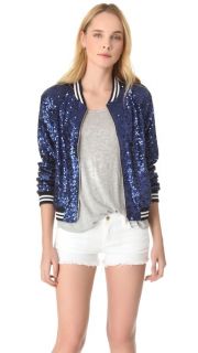 ONE by Maloom Blue Sequins Jacket