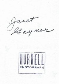 George Hurrell RARE Janet Gaynor Photo