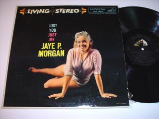 Jaye P Morgan Just You Just Me LP RCA Living Stereo Cheesecake