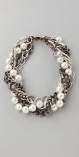 Fallon Jewelry Mixed Deadly Pearl Necklace