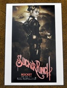 Sucker Punch Promo Poster Set SDCC Comic Con 2010