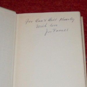 French Girls Are Vicious James Farrell Signed 1st HC DJ