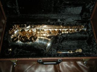 Jean Baptiste 580AS Silver Plated Alto Saxophone Nice