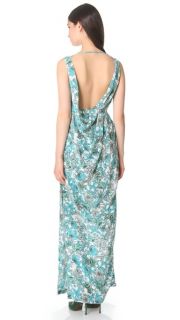 Thakoon Open Back Draped Gown