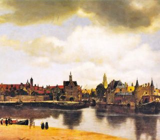 Print View of Delft by Jan Vermeer