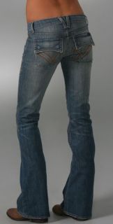 William Rast Belle Flare Jeans with Flap Pockets