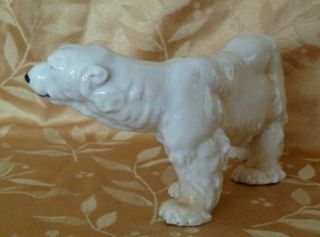  for your consideration is a Meissen Polar Bear designed by Otto Jarl