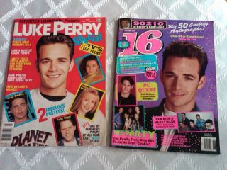  90210 vintage magazines blossom jason priestley 90s   16 super teen