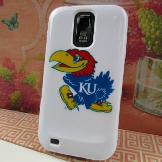 Kansas Jayhawks Rubber Skin Case Cover for T Mobile Samsung Galaxy s