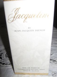 Jacqueline by Jean Jacques Diener Eau de Parfum
