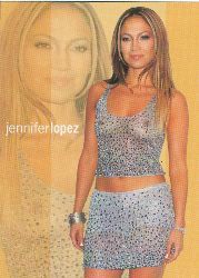 Jennifer Lopez See Through Outfit Poster 61x86cm