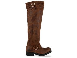 Jeffrey Campbell Womens Wishlist Boot Brown Leather