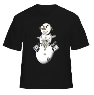 Young Jeezy Evil Snowman Rap T Shirt Black