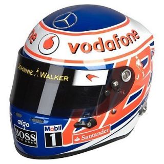 Jenson Button F1 McLaren Mercedes Formula 1 Vodafone Helmet Champion