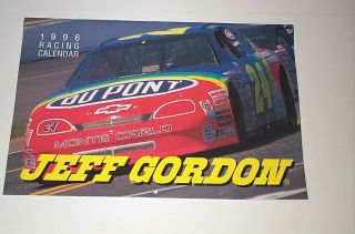 Jeff Gordon 24 Dupont Monte Carlo 12 Poster Car Driver Calendar