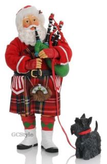 Jeffrey Banks Kurt Adler Scotland Santa w Terrier