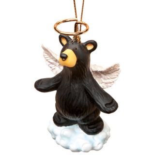  ornament by demdaco bearfoots angel on cloud 9 ornament bears by jeff