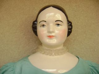 Antique Bisque Doll Jenny Lind