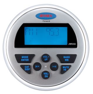 Jensen Marine Wired Remote Control Full Backlit Display for JMS Series