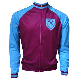Franklin Long Sleeve Cycling Jersey WHU 6 UK Size L 40 41 Chest