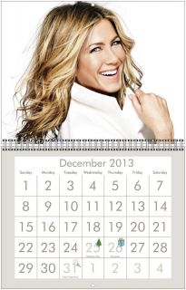 Jennifer Aniston 2013 Wall Calendar