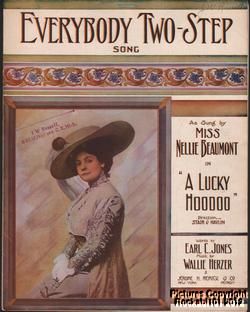 1912 Theater Lucky Hoodoo Sheet Music Everybody Two Step