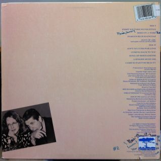 Jennifer Warnes Famous Blue Raincoat LP VG Leonard Cohen Vinyl 1986 1A