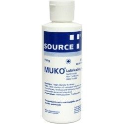 Muko Lubricating Jelly 140g Bacteriostatic Non Conductive Water