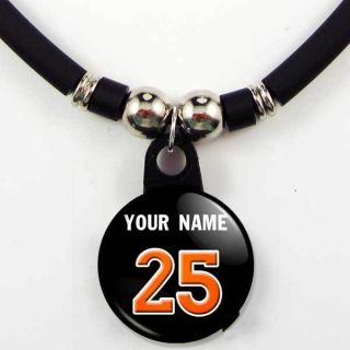  Marlins Personalized Jersey Necklace with Your Name and Number