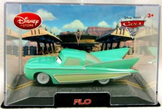 Disney Store Pixar Cars 2 Flo Diecast Collectors Case