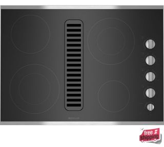 Jenn Air JED3430WS 30 Electric Radiant Downdraft Cooktop Stainless