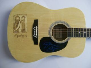 Sugarland Jennifer Nettles Signed Autograph Guitar Laser Engraved One