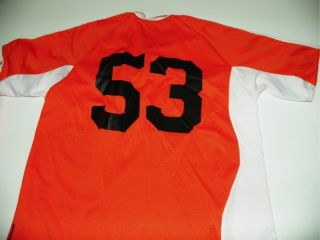 Adidas Youth Soccer Jersey Shirt Orange M Medium Poly