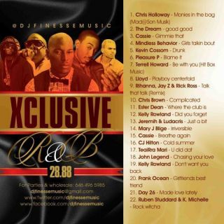 DJ Finesse Xclusive R B 28 8 Official Mix Mixtape CD