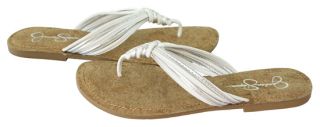 Jessica Simpson Jobbi Frost Illusion Thong Sandals Shoes 9 New