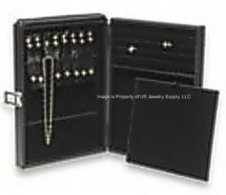 Small Jewelry Attache Case with Key Lock for Sales Display Travel