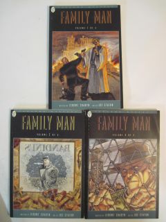 Family Man Volumes 1 3 by Jerome Charyn Joe Staton Paradox Mystery