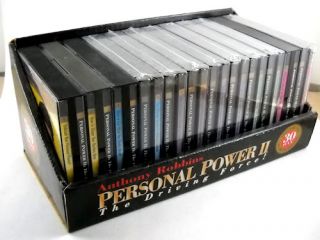 Personal Power II The Driving Force Anthony Robbins Audio CD Like New