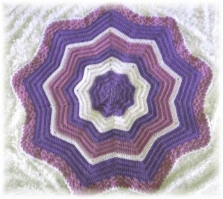  Favorite Circular Baby Afghan Crochet Patterns by Rebecca Leigh