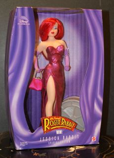 Jessica Rabbit Doll Mattel 1999 Who Framed Roger Rabbit