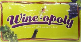 Wine Opoly The Pop The Cork Off Any Gathering Board Game New