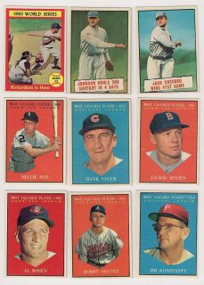 1961 Topps 479 Jim Konstanty Most Valuable Player 1950