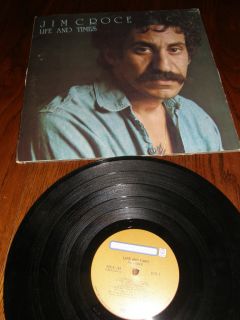 Album Jim Croce  Life and Times  1973 Very GD Cond