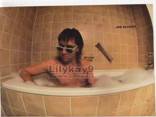 Joe Elliott Mini Poster Def Leppard Bon Jovi Pinup LK9
